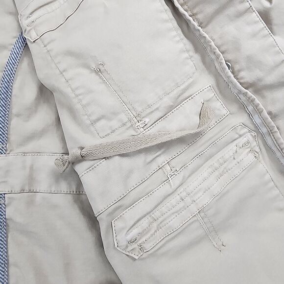 Vineyard Vines Jacket Womens XS Brown Khaki Utility Chore Casual Safari Pockets - Picture 15 of 16